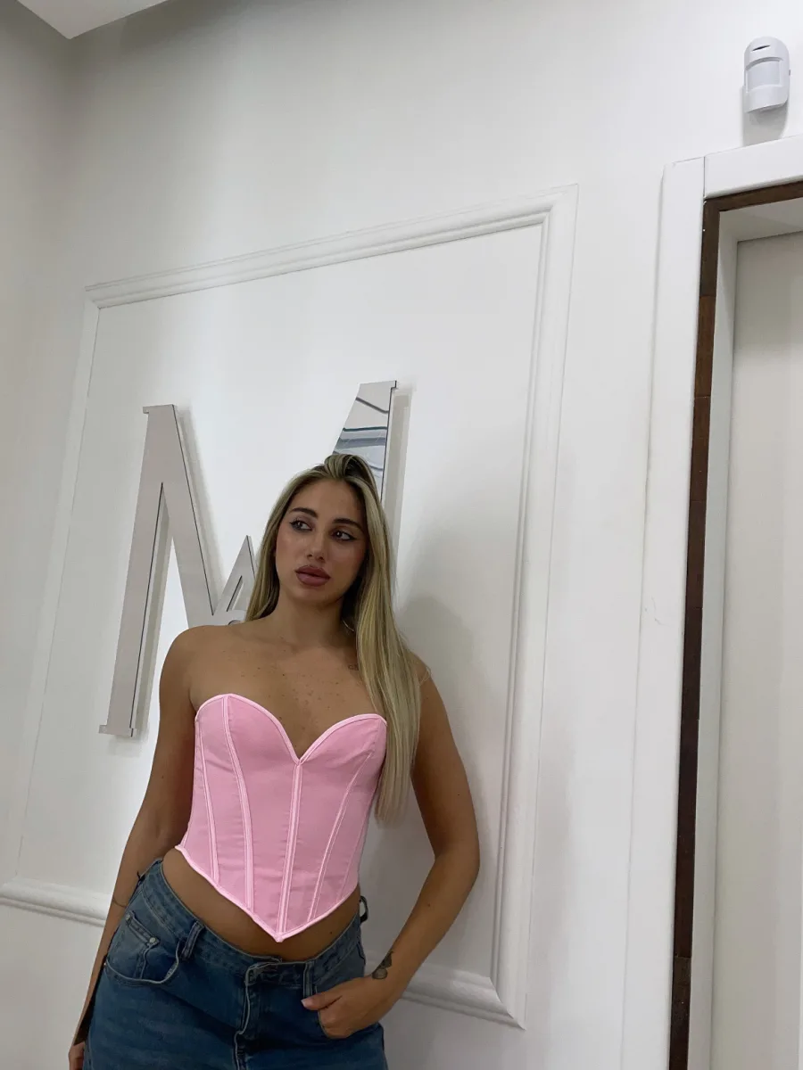 Corsetto rosa