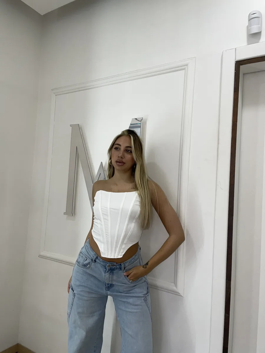 Corsetto bianco