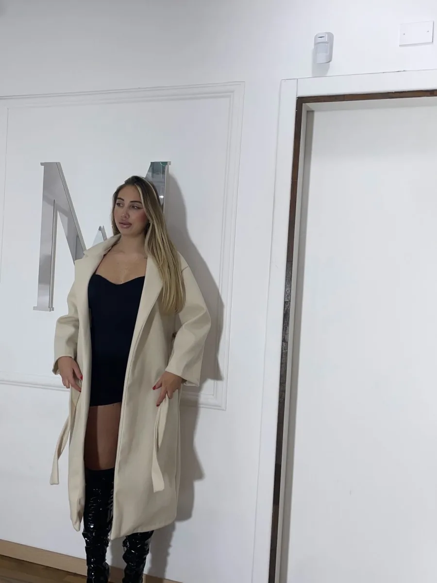 Cappotto Sofia beige