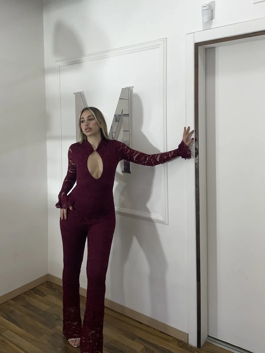 MIRA Jumpsuit Bordeaux