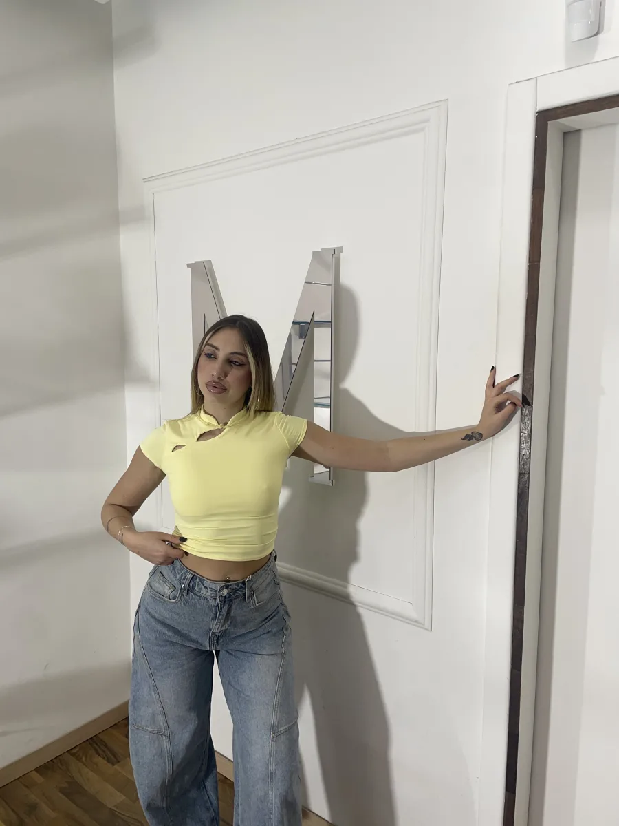 Maglietta gialla