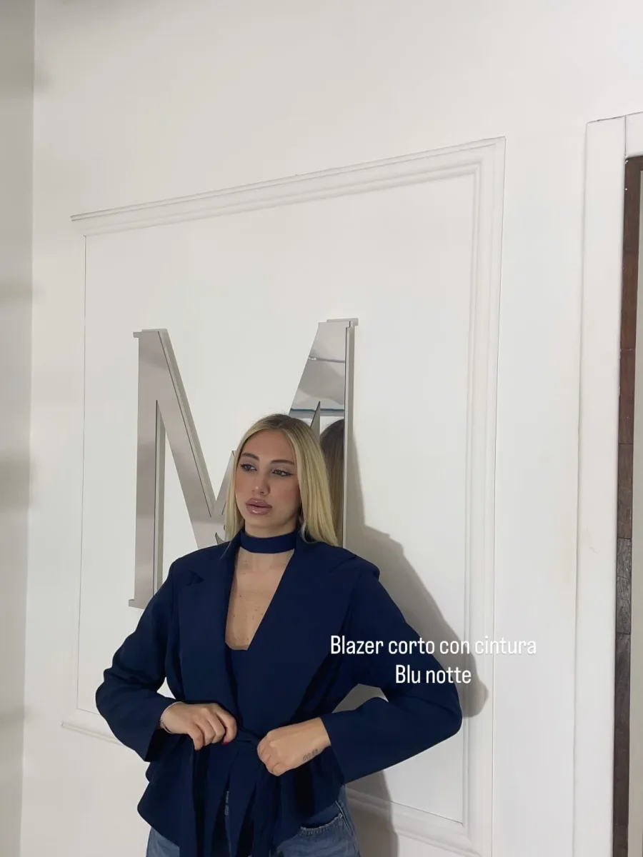 Blazer blu notte