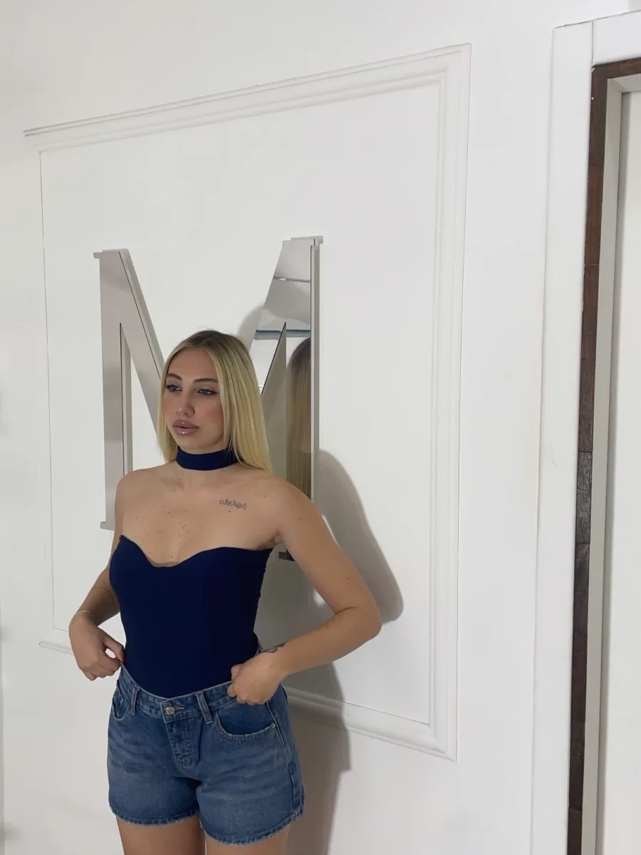 Pantaloncino in denim