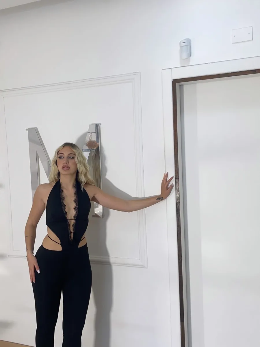 KYRA Jumpsuit nera