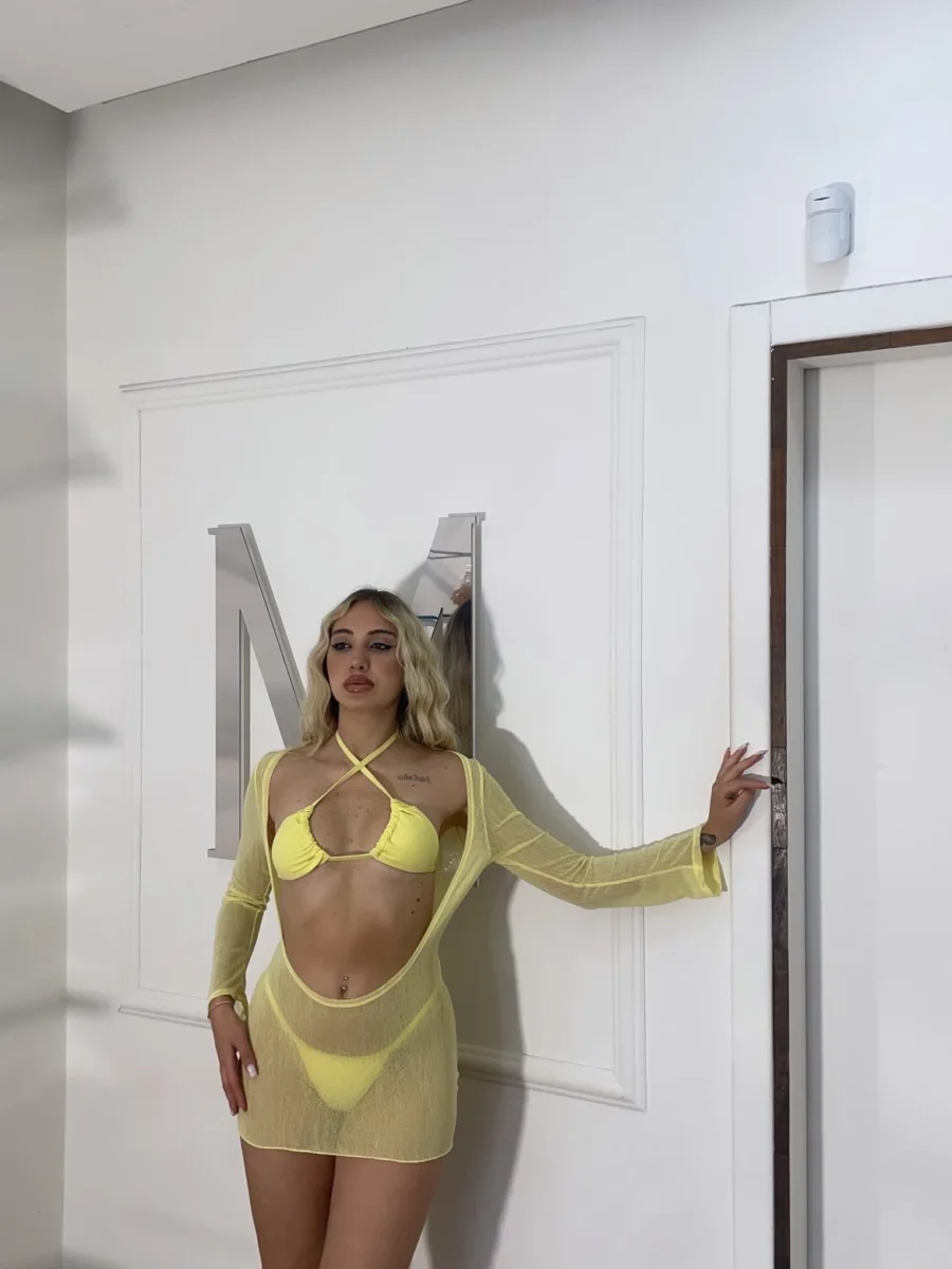CALIFORNIA set giallo