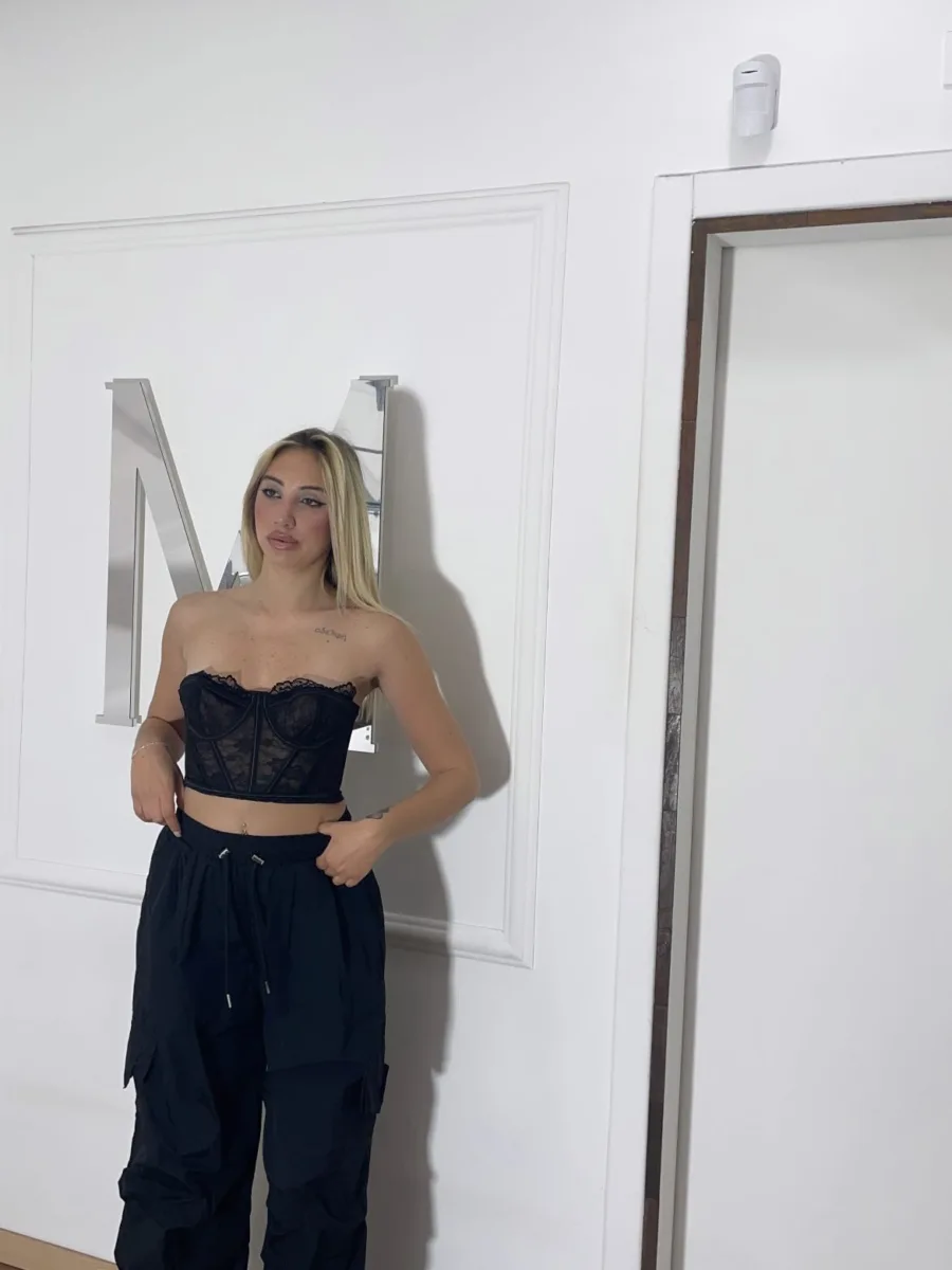 Corsetto in pizzo