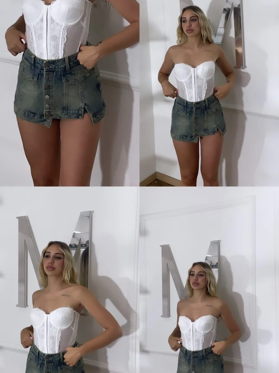 Pantagonna in denim