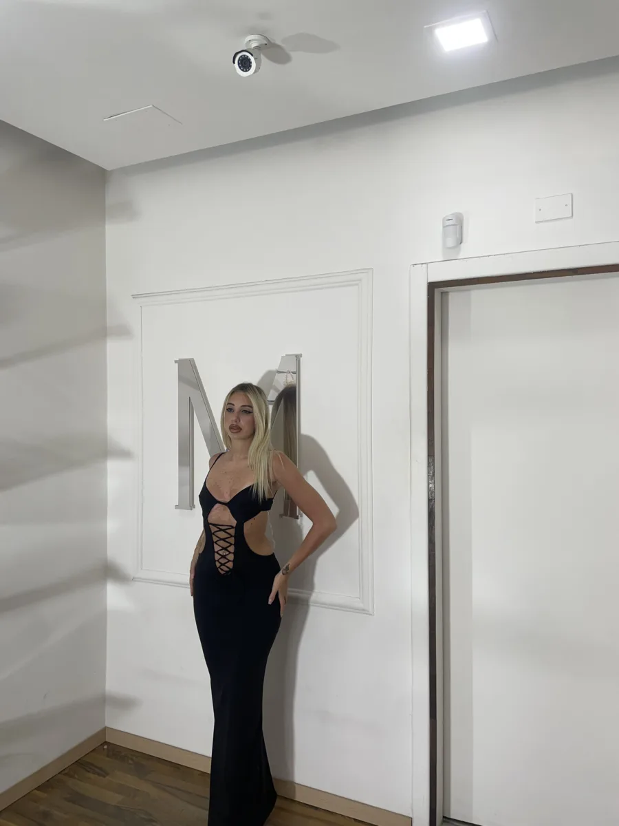 Abito lungo nero