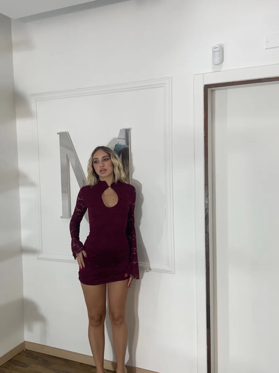 Abito AMOUR bordeaux
