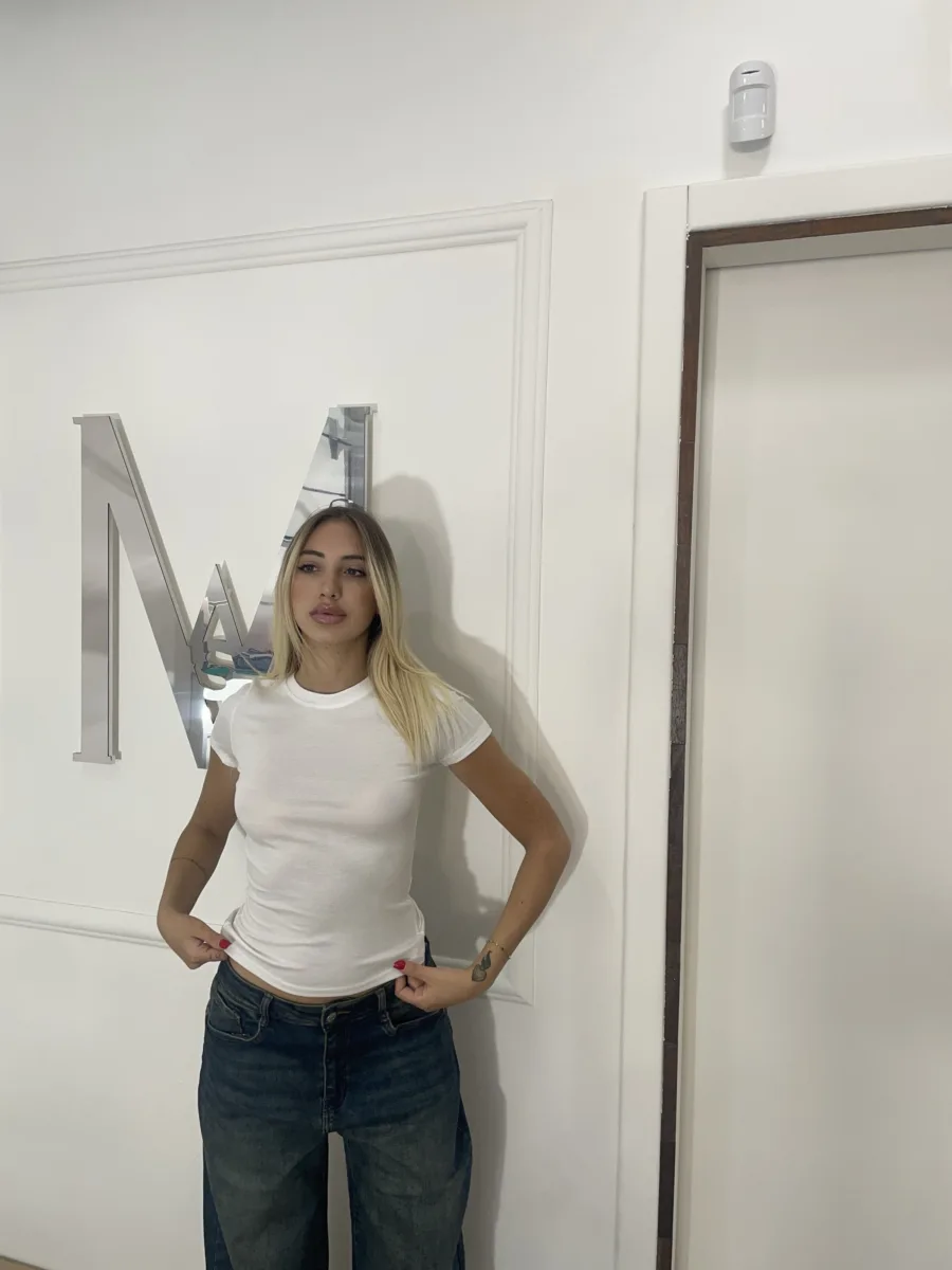 T-shirt basic bianca